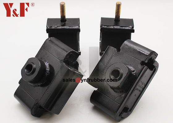 OEM ดํา Flanged ยาง mounts จําหน่ายการลดกระแทก ดีเยี่ยม