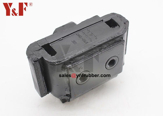 OEM Anti Vibration Rubber Mounts Flanged Vibration Damping Sandwich Mounts การติดตั้งซานด์วิช