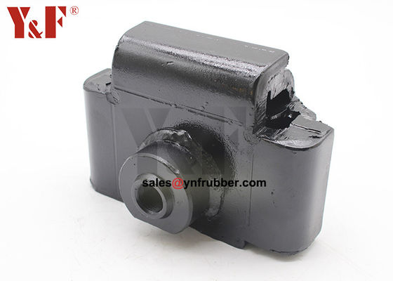 OEM Anti Vibration Rubber Mounts Flanged Vibration Damping Sandwich Mounts การติดตั้งซานด์วิช