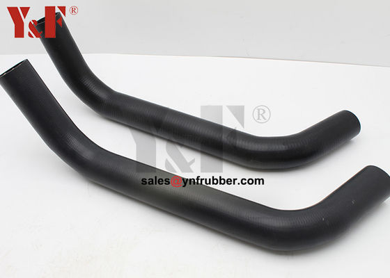 สีดําอุณหภูมิสูงยาง Hose ไฮดรอลิก 265-3602 E320D Radiator Hose Up