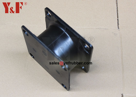 สีดํา Compactor ยางติดตั้ง Isolators การต่อต้านน้ํามัน การลดความสั่น