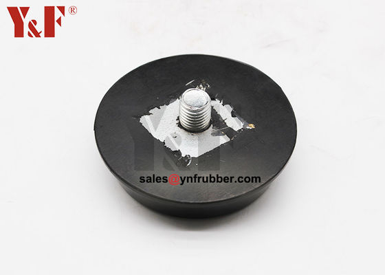 สีดํา Compactor ยาง mounts การลดกระแทก